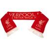 ŠÁLA PLETENÁ|LIVERPOOL FC  YOU'LL NEVER WALK ALONE|132 x 19 cm