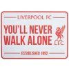 CEDULE NA ZEĎ|LIVERPOOL FC  CREST|30 x 21 cm