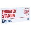 CEDULE NA ZEĎ|ARSENAL FC  STREET|40 x 18 cm