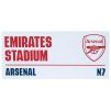 CEDULE NA ZEĎ|ARSENAL FC  STREET|40 x 18 cm