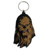 PŘÍVĚSEK NA KLÍČE|PRYŽOVÝ  STAR WARS|CHEWBACCA|4,5 x 6 cm