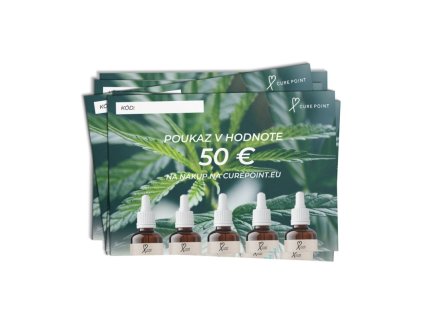 curepointdarcekova poukazka 50 eur