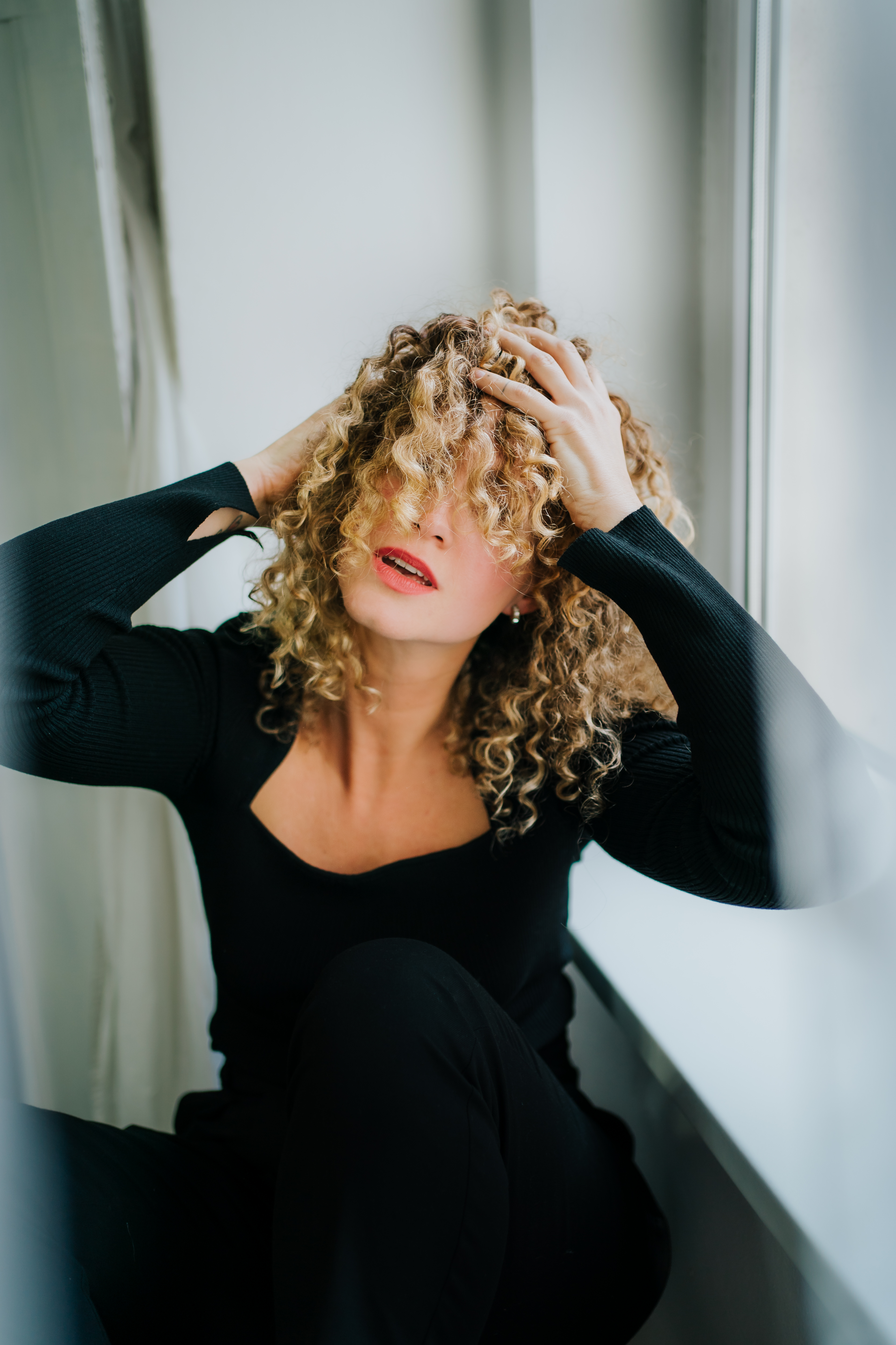 Jak na mytí kudrnatých vlasů?