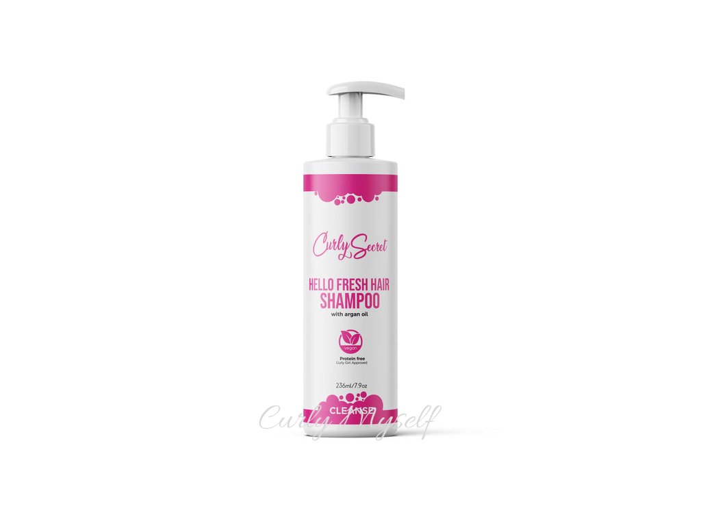 Curly Secret Hello Fresh Hair Shampoo - lehký výživný šampon