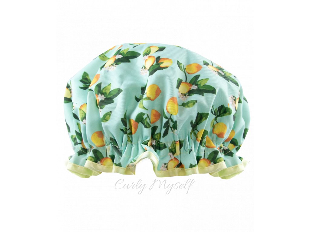 The Vintage Cosmetics Company Shower Cap Lemon - čepice do sprchy