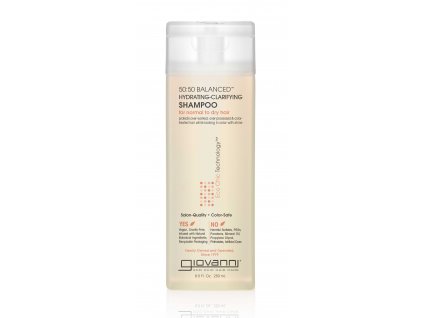 Giovanni 50:50 Balanced Hydrating - Clarifying Shampoo - čistící šampon pro potřebnou hydrataci