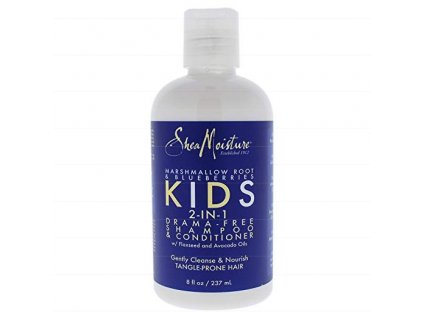 Shea Moisture Marshmallow Root And Blueberries Kids 2 In 1 Shampoo And Conditioner - dětský šampon a kondicionér