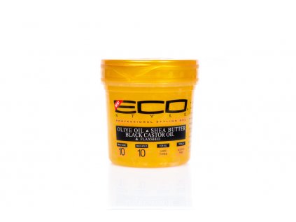 Eco Styler Gold Olive Shea Butter Black Castor And Flaxseed Gel -  nejvoňavější gel