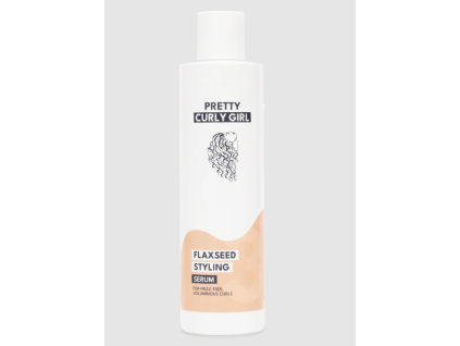 Pretty curly girl flaxseed styling serum