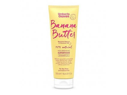 Umberto Giannini Banana Butter Nourishing Superfood Shampoo - vyživující šampon