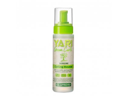 Yari Green Curls Curling Mousse lehké pěnové tužidlo
