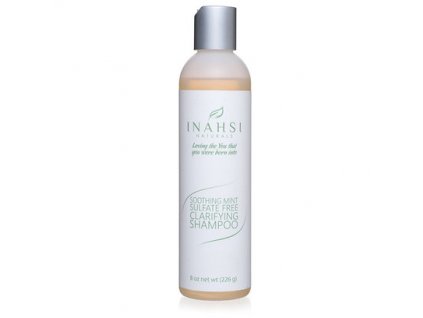 Inahsi Naturals sulfate-free Soothing Mint Clarifying Shampoo - hloubkově čistící šampon