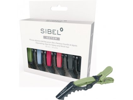 Sibel Gator Clips - klipy do vlasů 9 cm