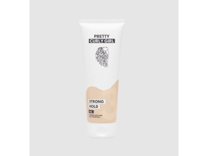 Pretty curly girl strong hold gel