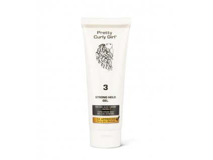 Pretty Curly Girl Strong Hold Gel - silně tužící gel