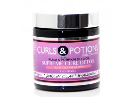 Curls & Potions Supreme Curl Detox - detoxikační maska