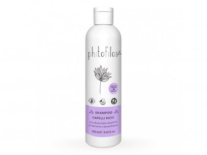 Phitofilos Shampoo Capelli ricci - čistící šampon pro vlnité a kudrnaté vlasy