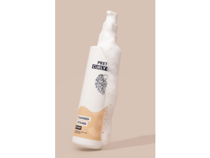 Pretty curly girl flaxseed styling foam250ml