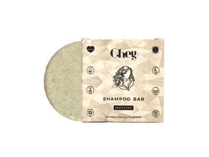 Shampoo bar matcha