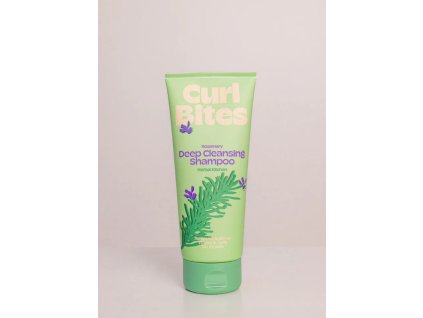 Curl Bites rosemary deep cleansing shampoo