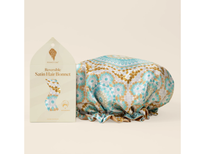 Bounce curl satin hair bonnet