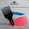 Denman D17 Curl Tamer Comb - Afro pick černý