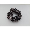 Scrunchie vzorovaná 100% hedvábí