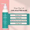 Inahsi Naturals Pamper My Curls Curl Sculpting Glaze Strong Hold Gel - silně tužící gel