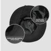Hairbrella hat black