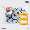 bt21 x kitsch satin pillowcase standard van 2
