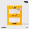 bt21 x kitsch satin pillowcase standard van 4