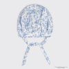 bridgerton x kitsch breathable satin bonnet in garden toile 2