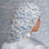 bridgerton x kitsch breathable satin bonnet in garden toile 5