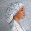 bridgerton x kitsch breathable satin bonnet in garden toile 6