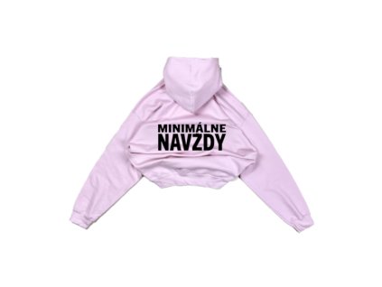 MINIMÁLNE NAVŽDY marshmallow Hoodie