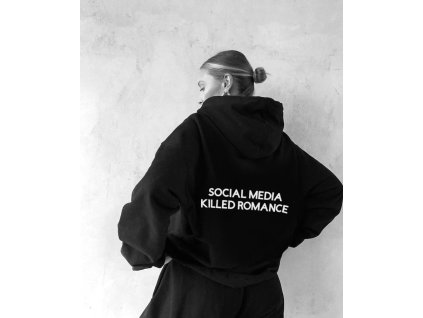 "SOCIAL MEDIA KILLED ROMANCE" Hoodie