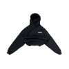 MINIMÁLNE NAVŽDY  deep black Hoodie