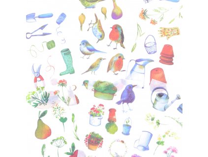 Samolepky - Gardening, 6 archů