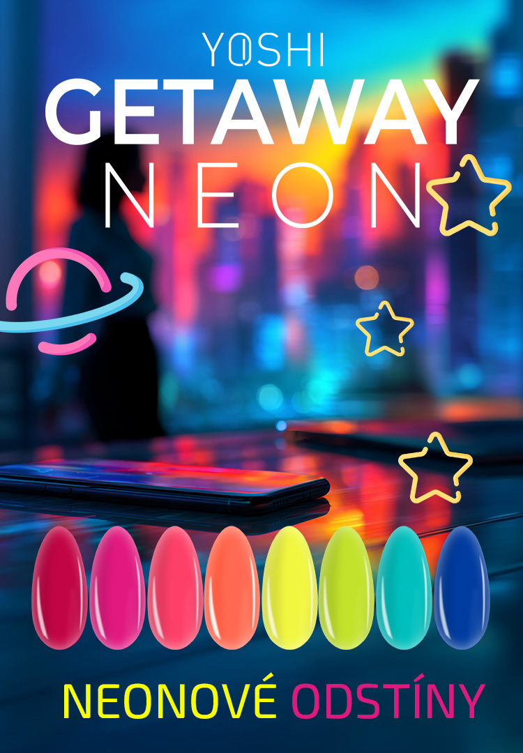 Neonové odstíny nabité energií