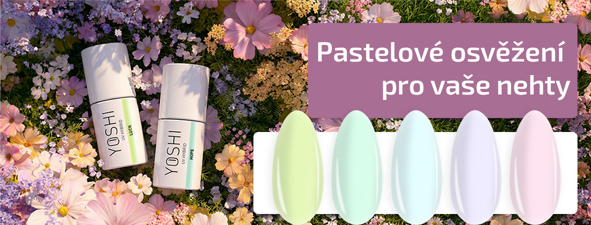 Pastelové osvěžení pro vaše nehty