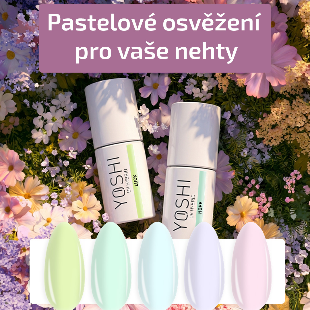 Pastelové osvěžení pro vaše nehty