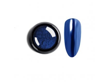 1024 cutenails lestici pigment chromatic mirror effect royal blue