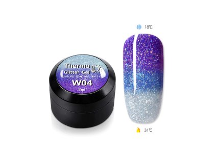 1831 gdcoco uv glitter thermo gel glitter of midnight