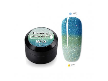 1843 gdcoco uv glitter thermo gel glitter of lake