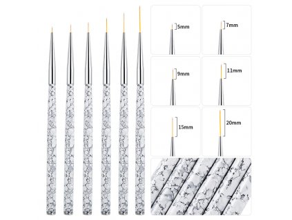 184 fabiyan zdobici stetecek marble 6 delek stetin