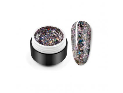1945 gdcoco p 62 uv gel shaped sequin glitter of black pearl