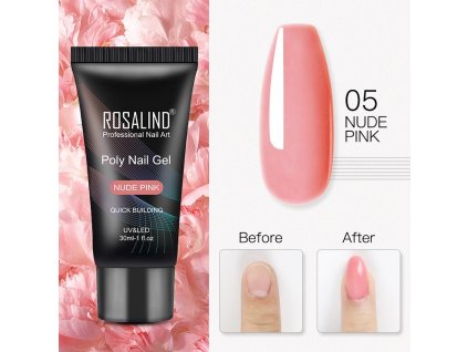 Rosalind Poly Gel: Nude Pink - 15 ml / 30 ml