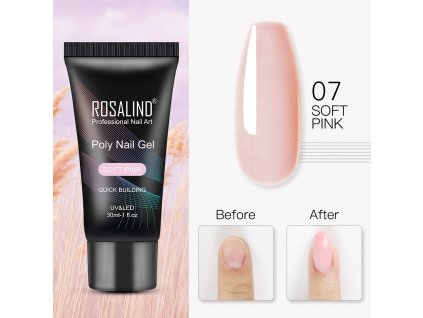 Rosalind Poly Gel: Soft Pink - 15 ml / 30 ml