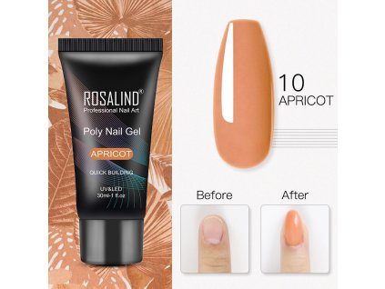 Rosalind Poly Gel: Apricot - 15 ml / 30 ml