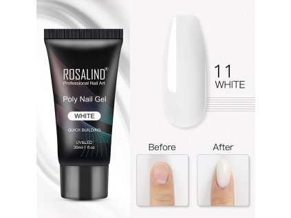 Rosalind Poly Gel: White - 15 ml / 30 ml